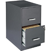 A filing cabinet