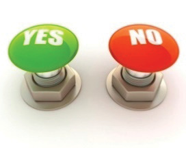 Yes and no options