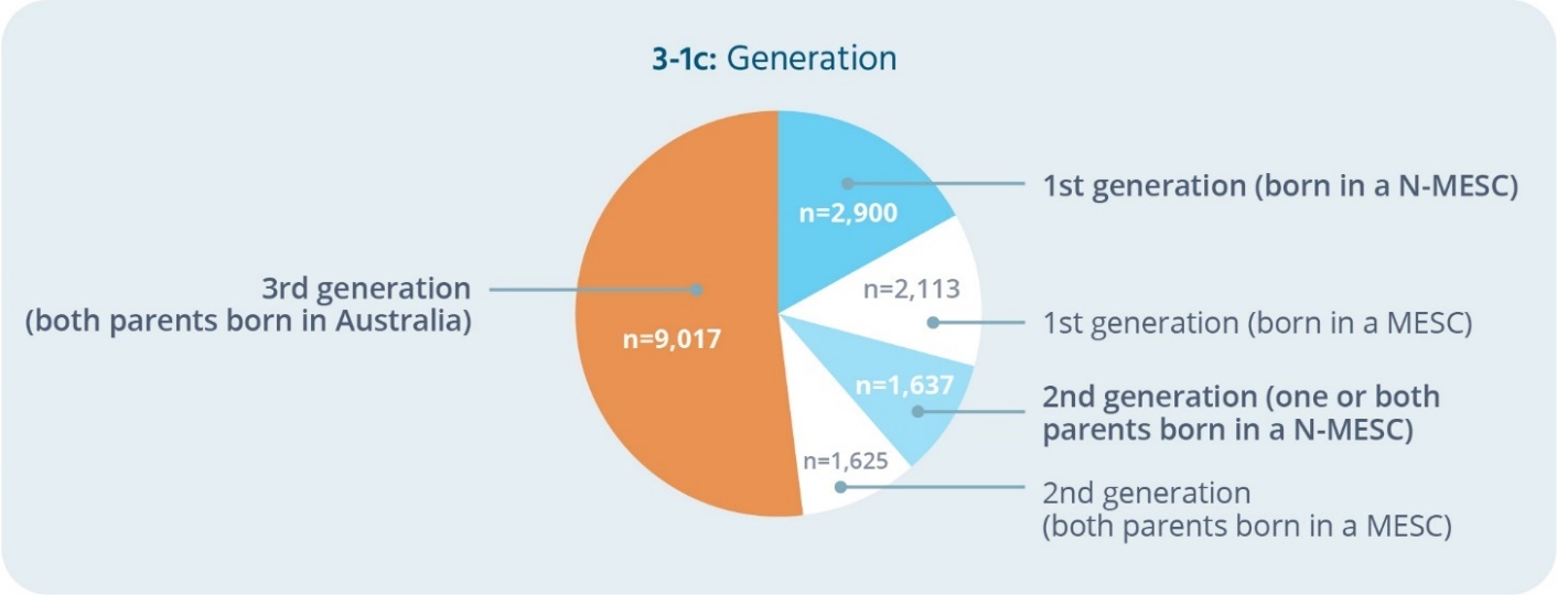 Figure 3-1c: Generation Data table below