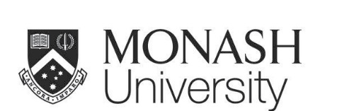Monash University logo.