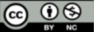 Creative Commons, by NC logo